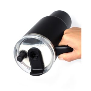 Lurch - “Big Cup” 1.2 L Adaçayı Yeşil, paslanmaz Çelik Termos - Uzatılabilir Pipetli, Çift Cidarlı, Sızdırmaz - 240978 - Görsel 4